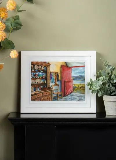 Welcome Home Framed Print